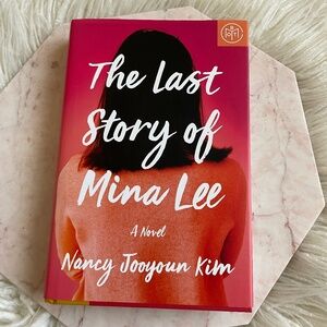 The Last Story of Mena Lee by Nancy Jooyoun Kim BOTM Hardcover Book